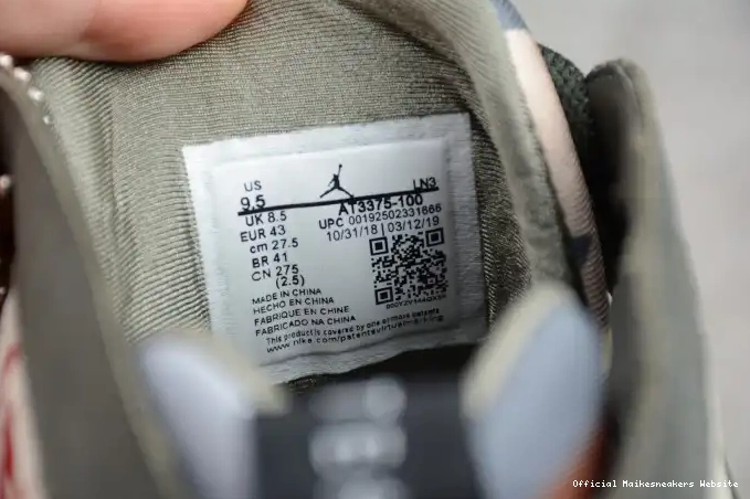 Official Maikesneakers x Air Patta Jordan 7 AT3375-100 Icicle 0503